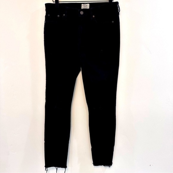 JCREW Black Lookout Highrise Skinny Jeans 30 - Picture 4 of 9